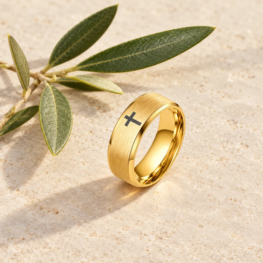 Cross Band Ring