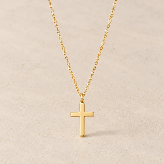 Fine Cross Necklace