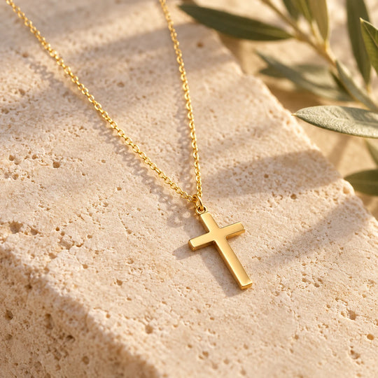 Fine Cross Necklace