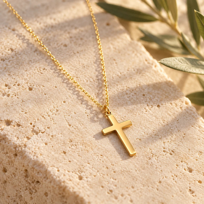 Fine Cross Necklace