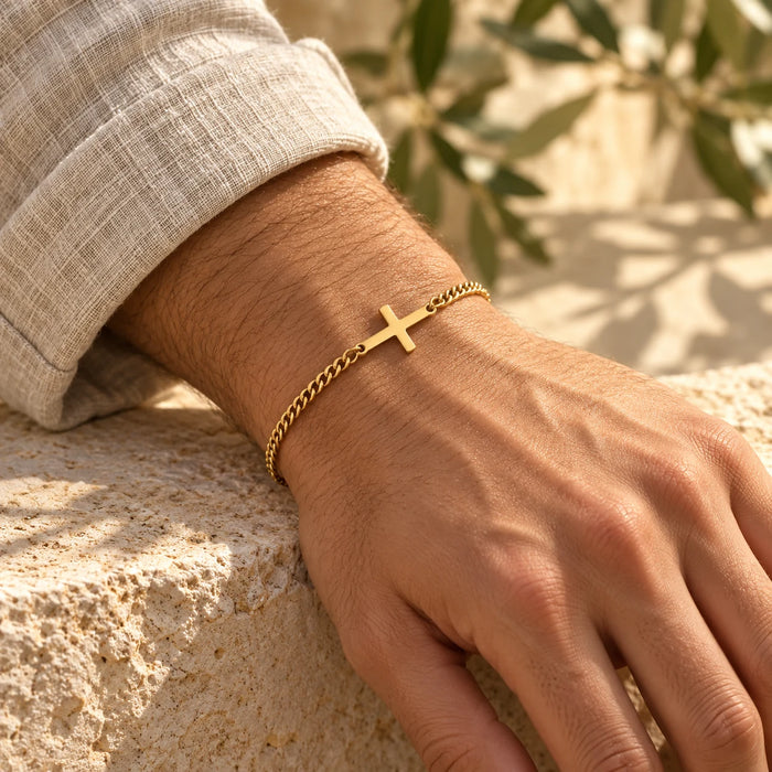 Cross Rope Bracelet