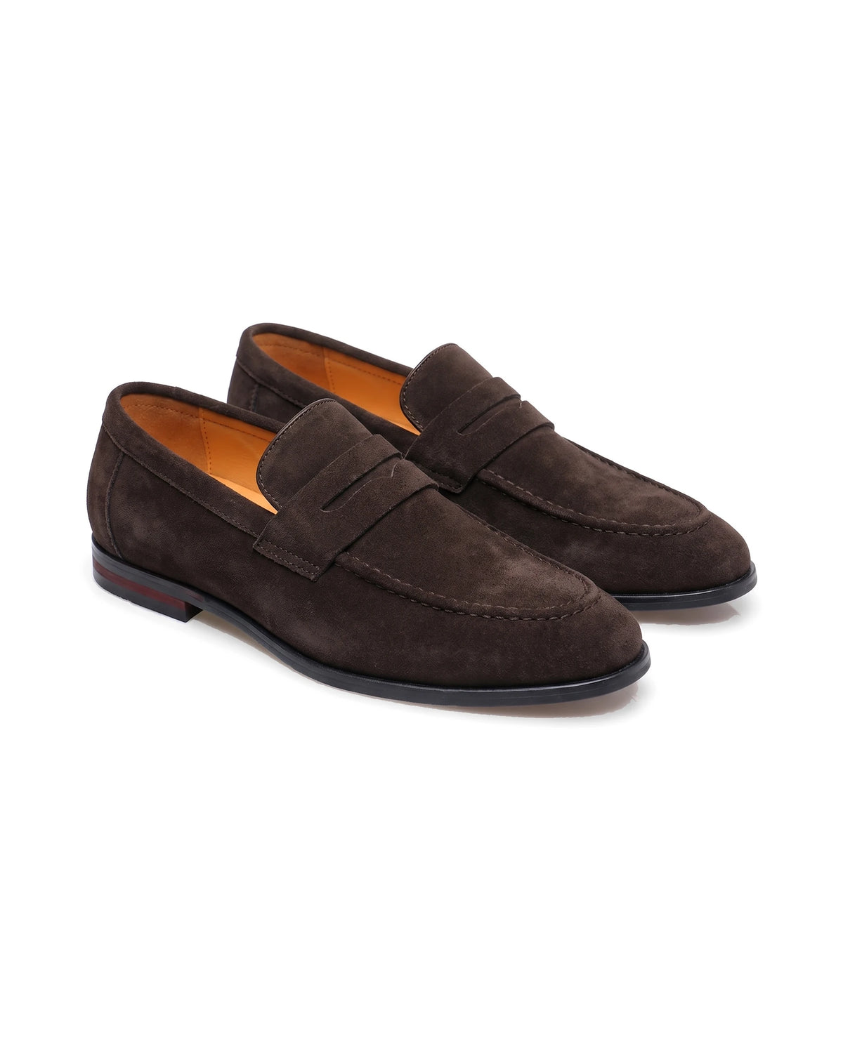 Men's Classic Penny Loafers - Albert - Dark Brown