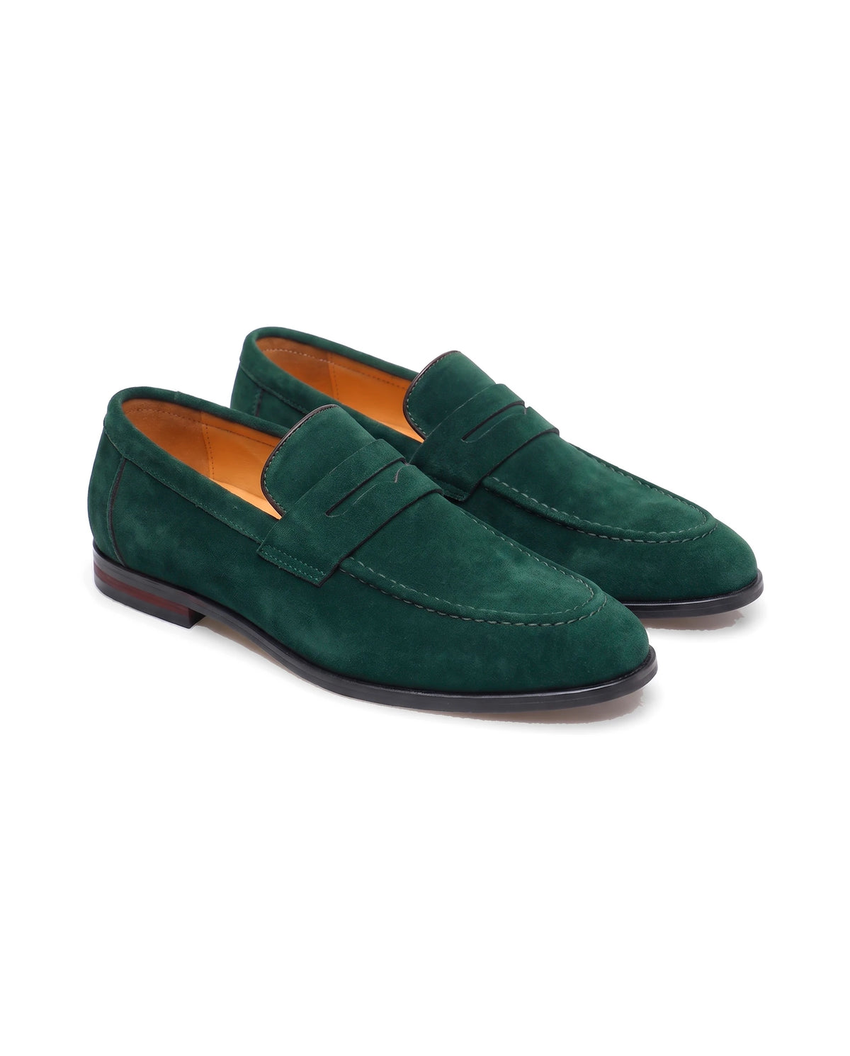 Men's Classic Penny Loafers - Albert - Green