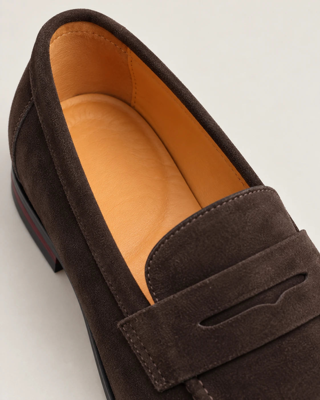 Men's Classic Penny Loafers - Albert - Caramel Lining and Padded Insole