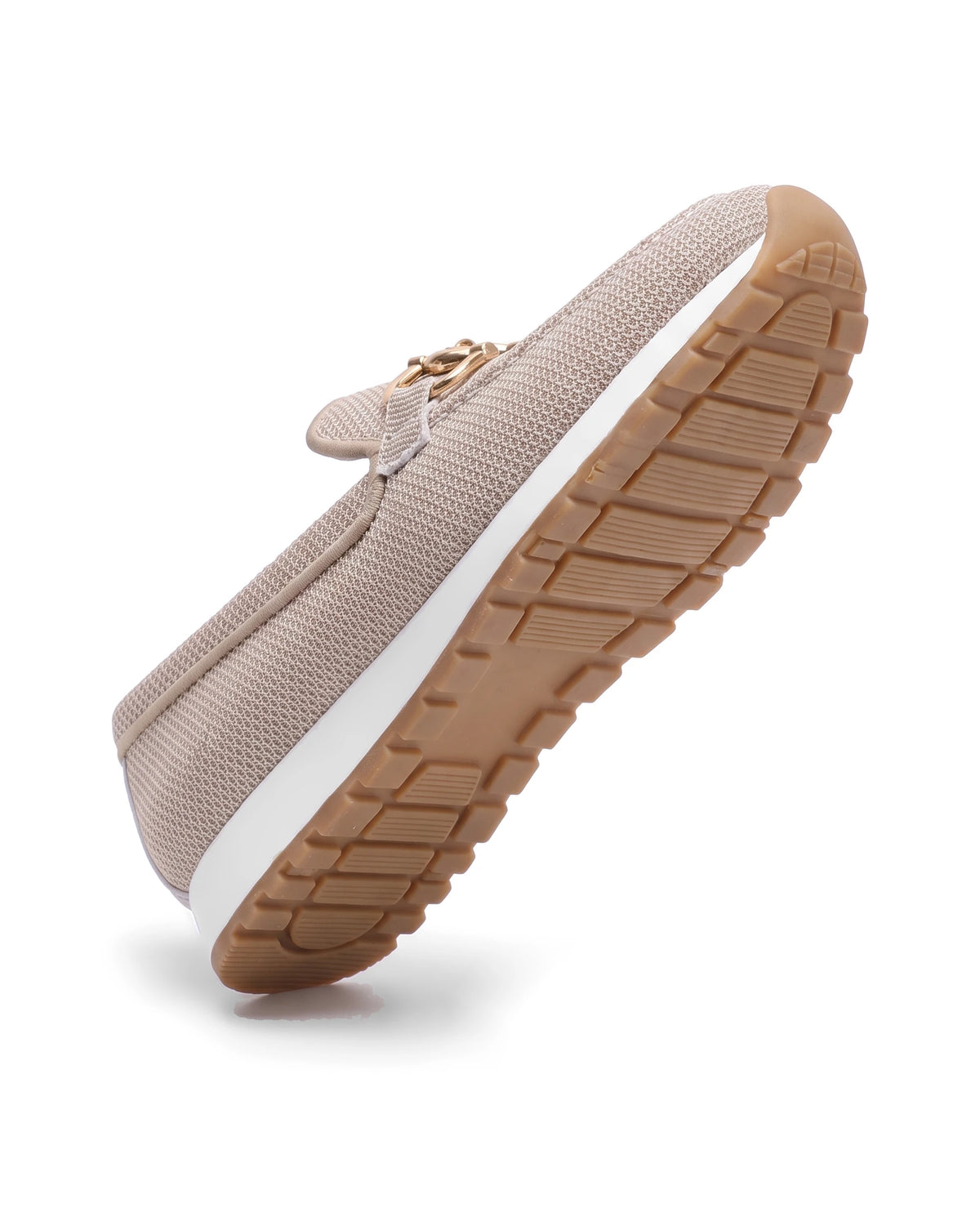 Women's Knit Platform Loafers - Teodora - Detail Outsole