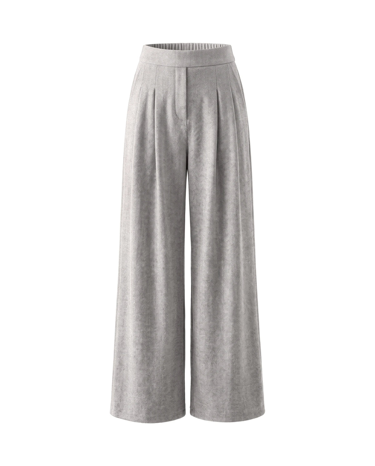 Women's Wide-Leg Culottes - Salomea - Dark Gray