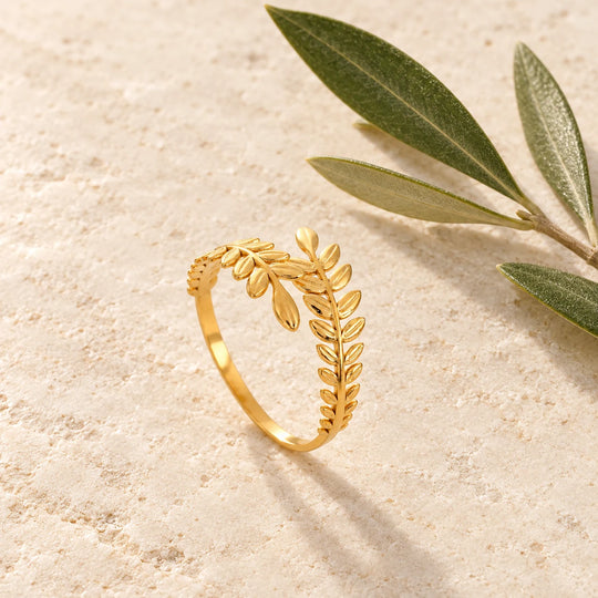 Olive Branch Ring