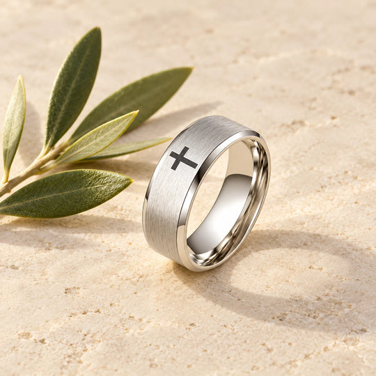 Cross Band Ring
