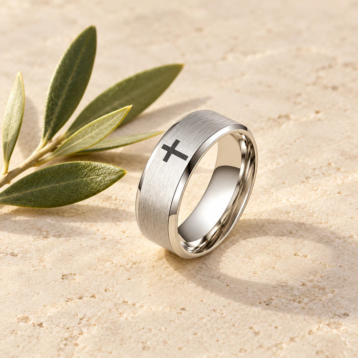 Cross Band Ring