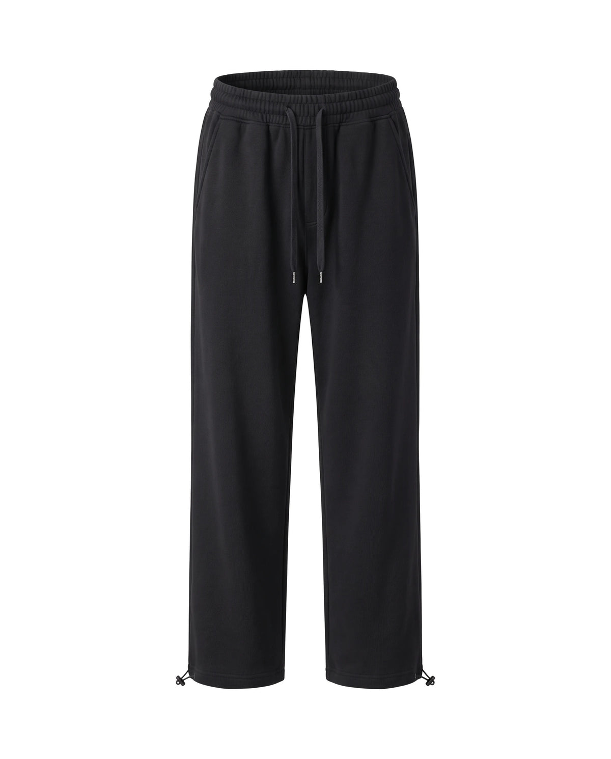 Men's Cotton-Blend Terry Lounge Pants - Resort - Black