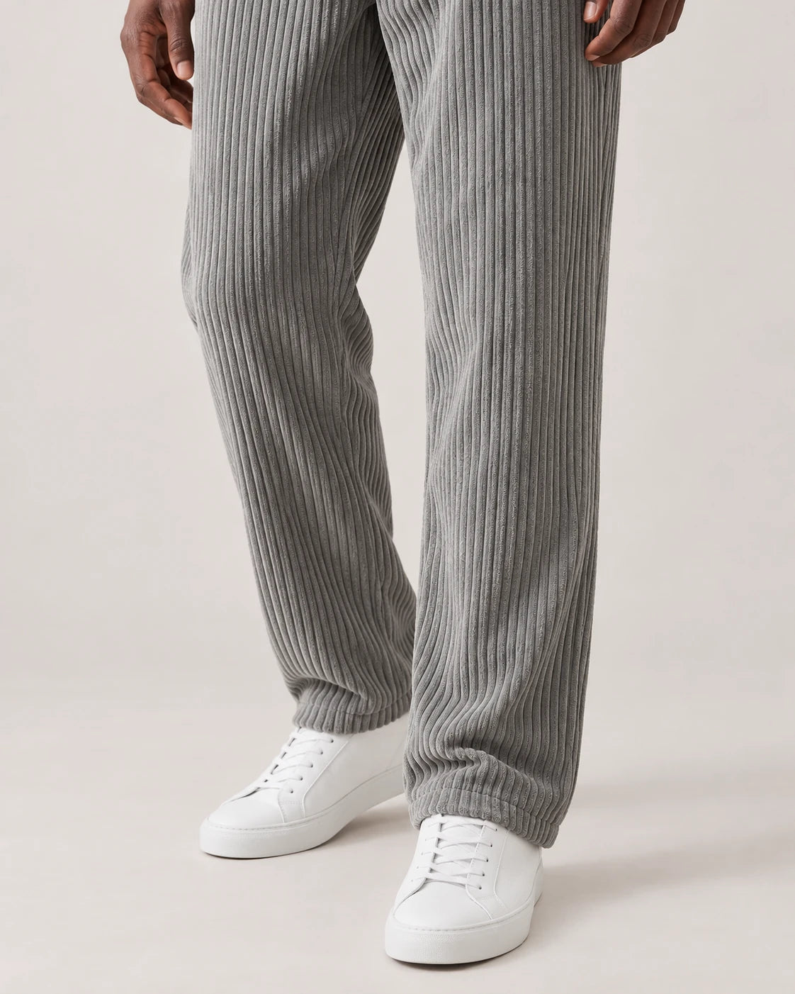 Men's Relaxed Wide-Wale Corduroy Pants - Weston - Relaxed Straight Leg