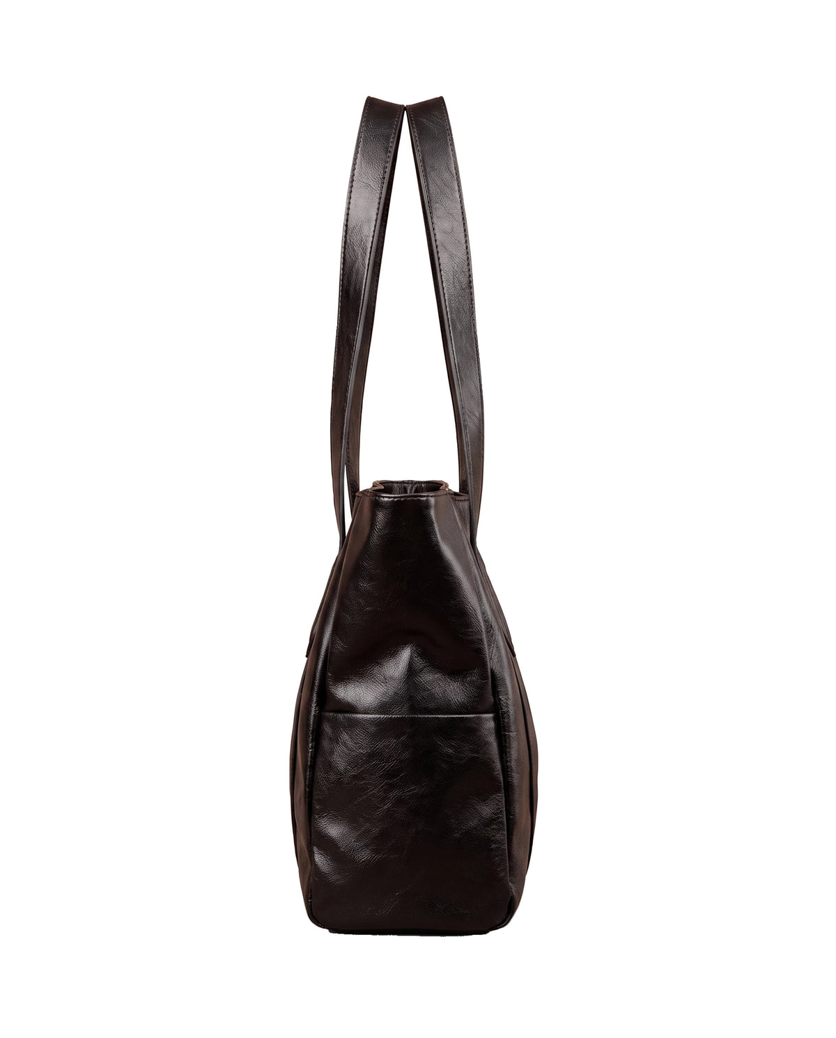 Women's Large Zip-Top Tote Bag - Margaux - Side View
